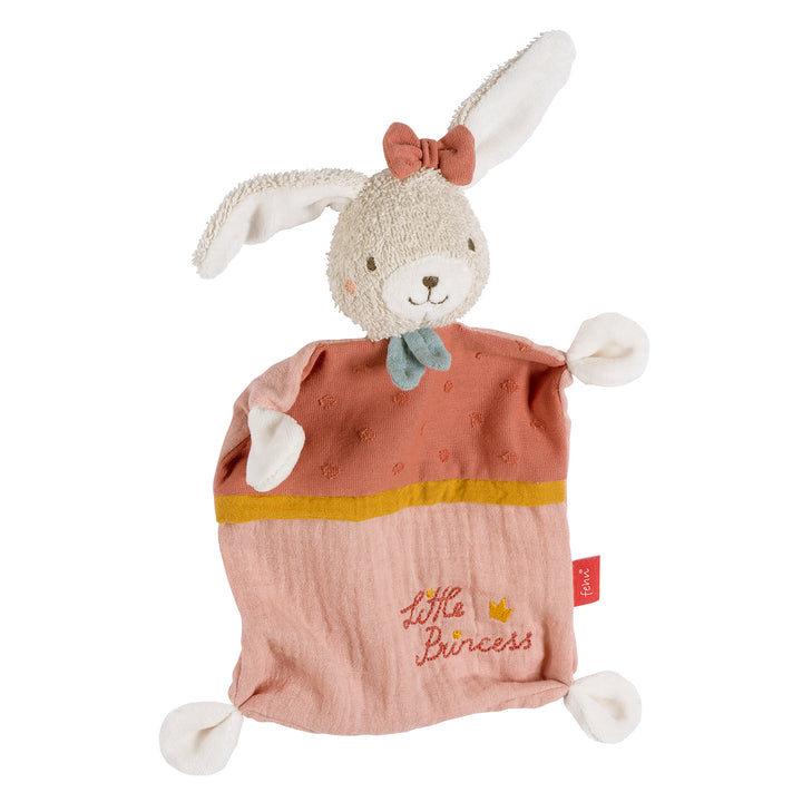 Baby Schmusetuch Hase aus weicher Baumwolle