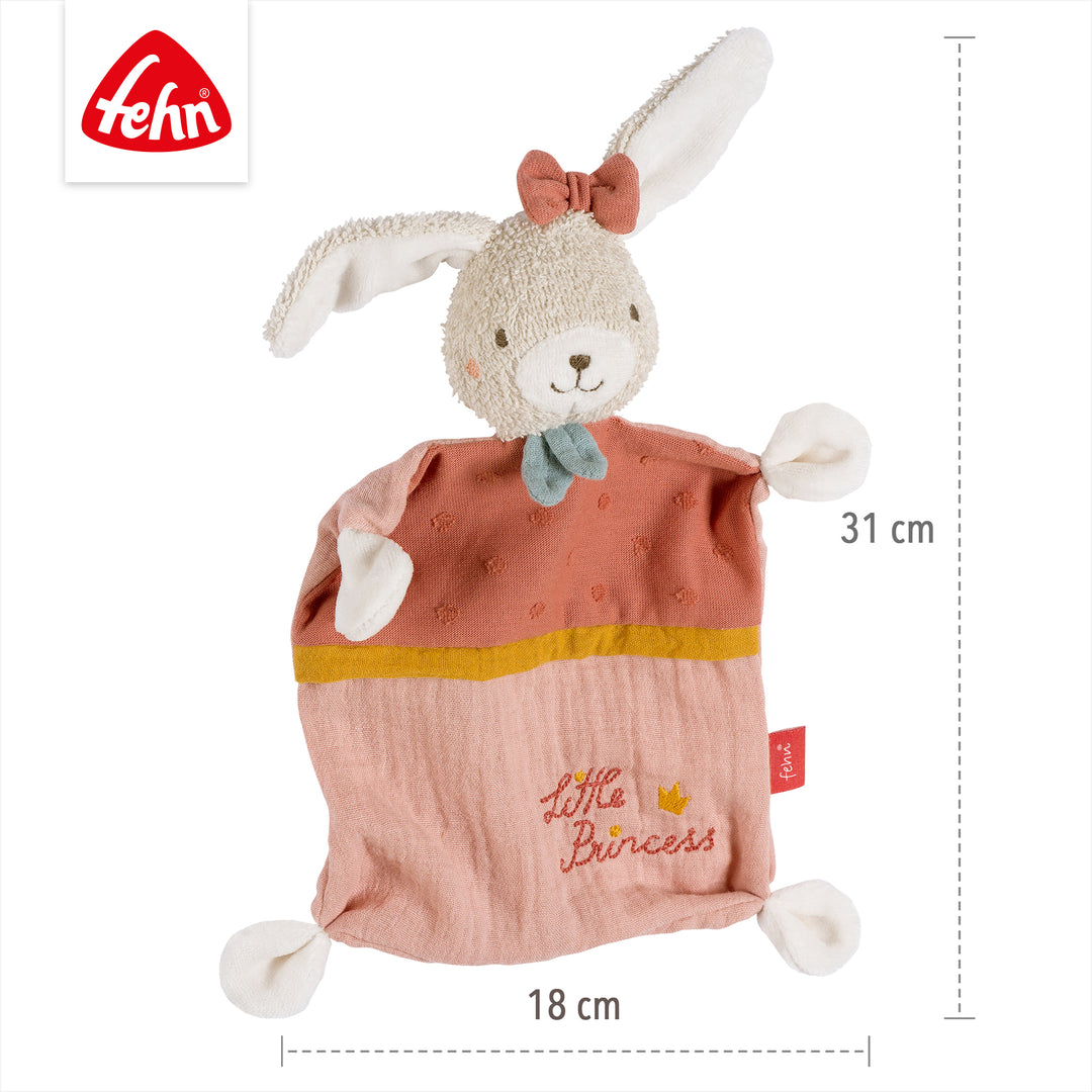 Baby Schmusetuch Hase, 31 x 18 cm