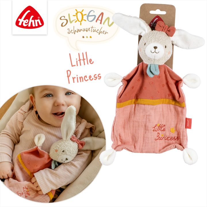 Baby Schmusetuch Hase auf Verpackung