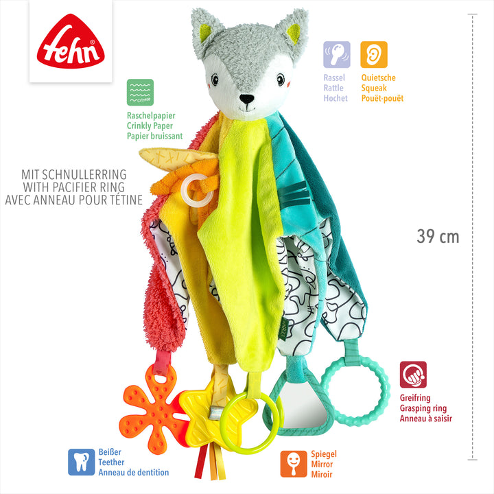 Baby Schmusetuch Fuchs, 39 cm