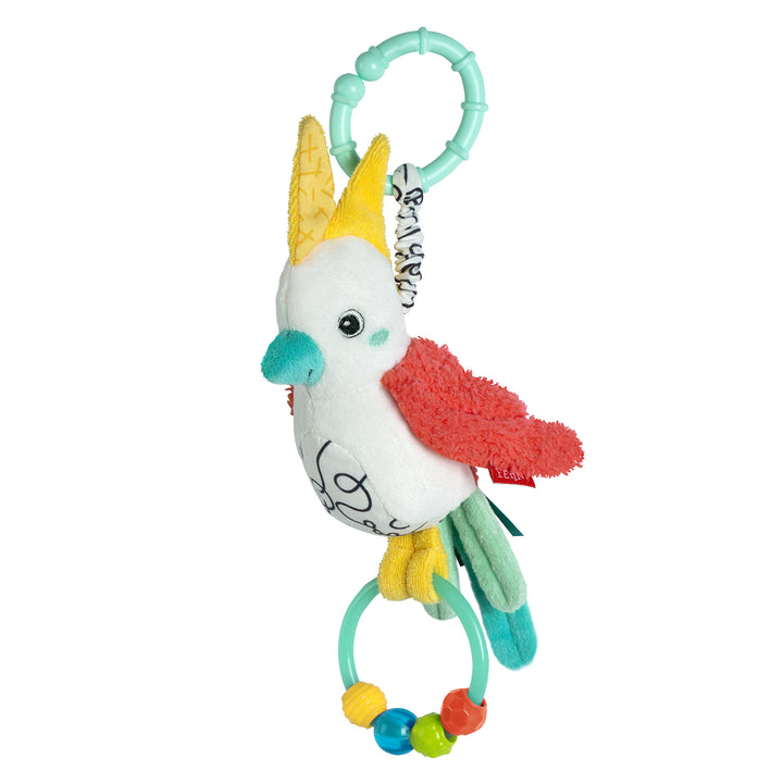 Baby Zwitscher-Vogel mit Spielelementen