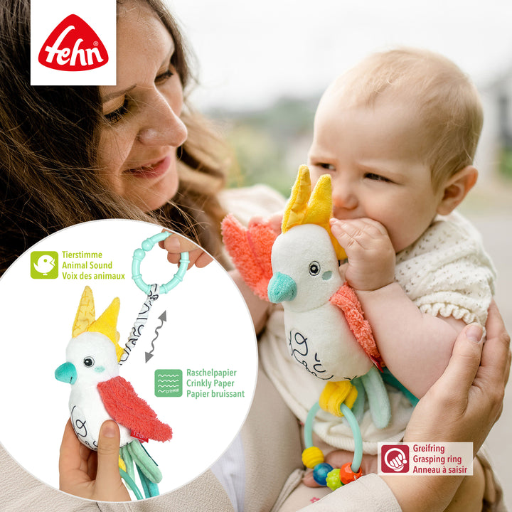 Details des Zwitscher-Vogel mit verschiedenen Spielelementen