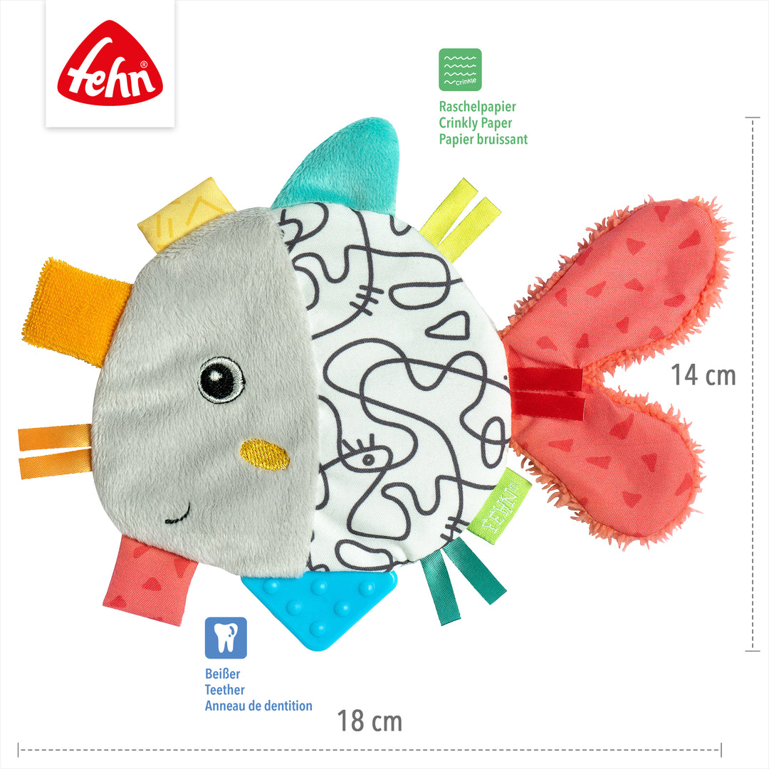 Baby Knister-Fisch, 14 x 18 cm