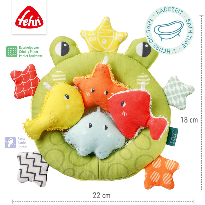 Baby Badekescher Frosch, 18 x 22 cm