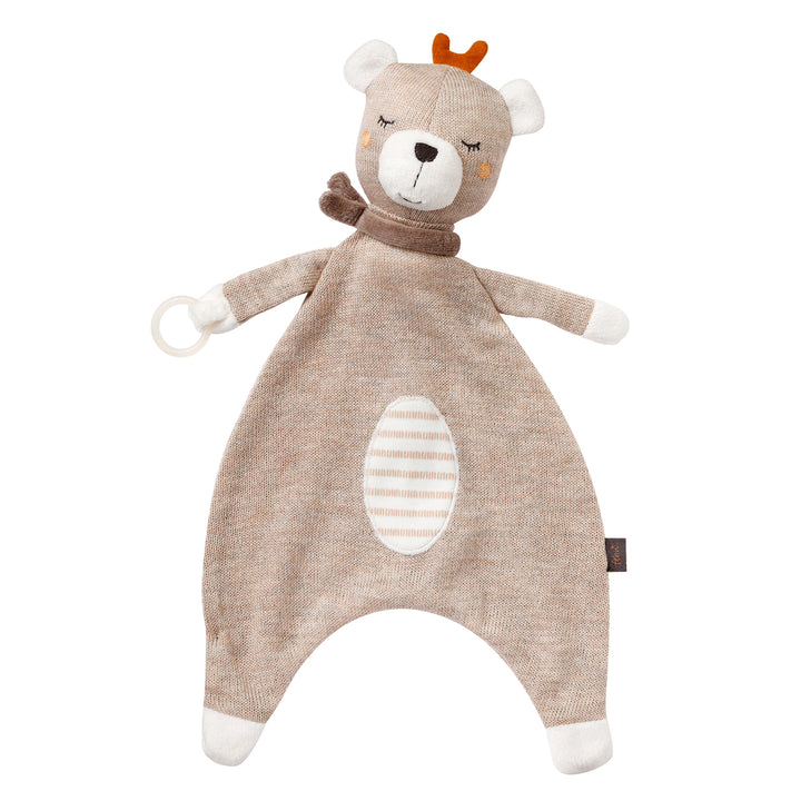 Baby Schmusetuch Teddy aus weicher Baumwolle