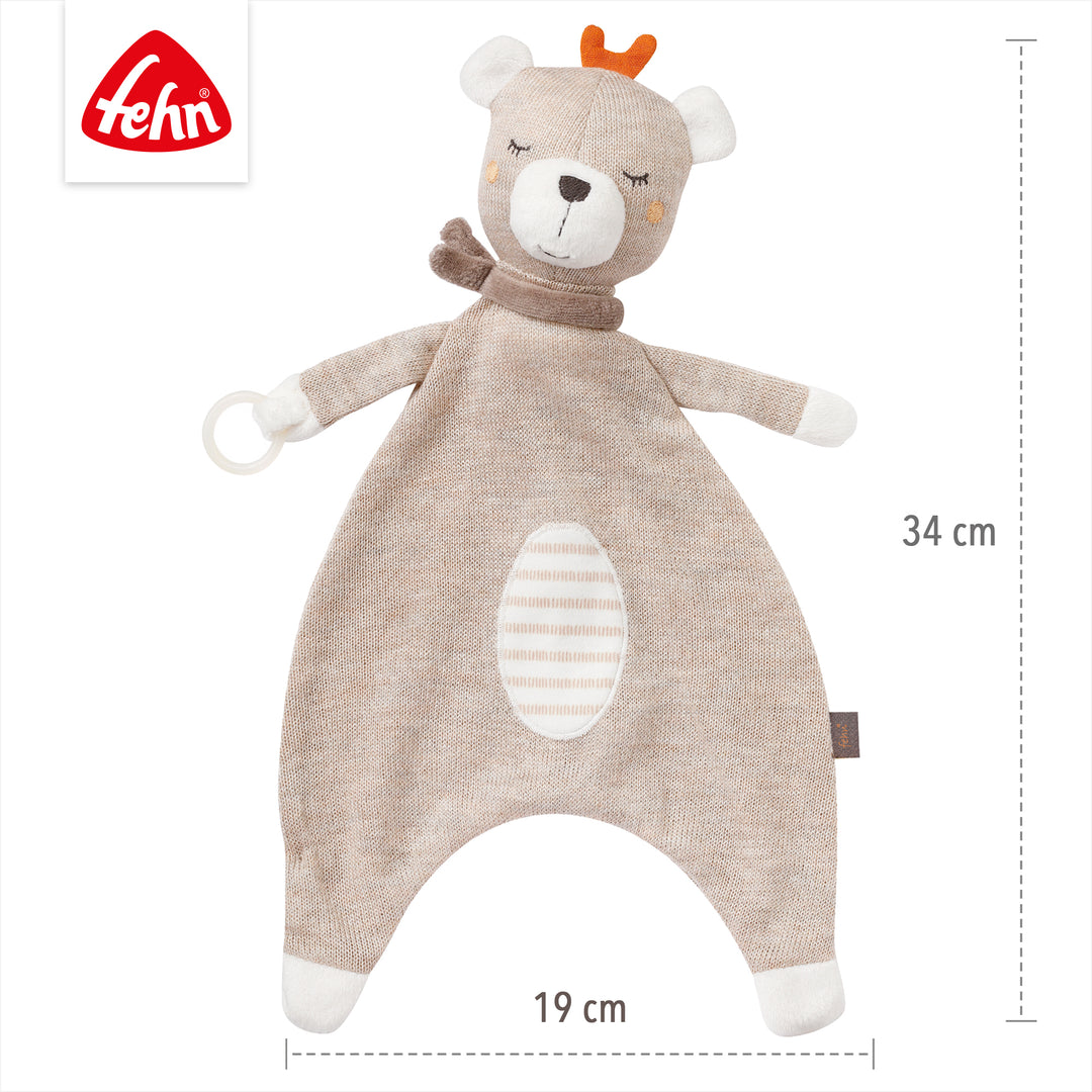 Baby Schmusetuch Teddy, 34 x 19 cm