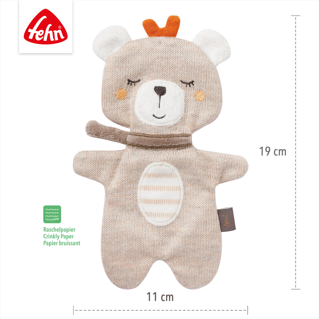 Baby Knister-Teddy, 19 x 11 cm