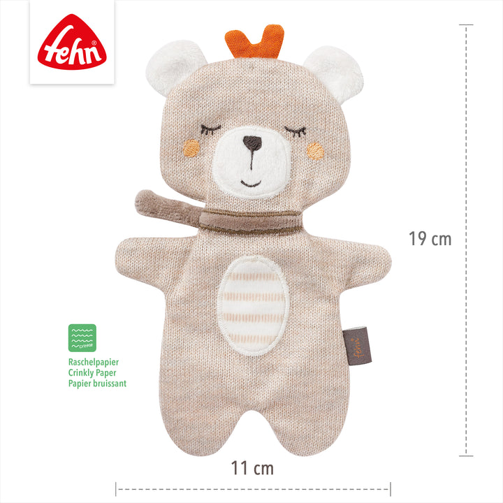 Baby Knister-Teddy, 19 x 11 cm