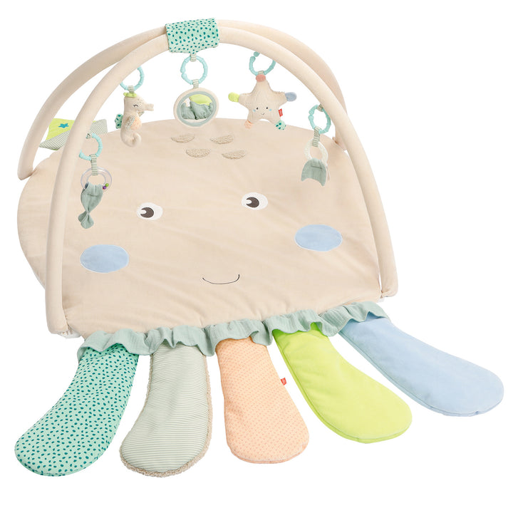 Baby 3-D-Activity-Decke Oktopus mit Spielelementen