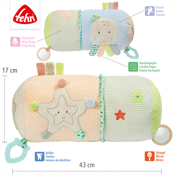 Baby Krabbelrolle Meereskinder, 17 x 43 cm