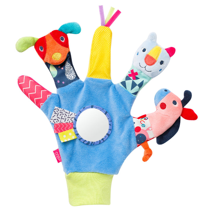 Baby Spielhandschuh COLOR Friends mit Spielelementen