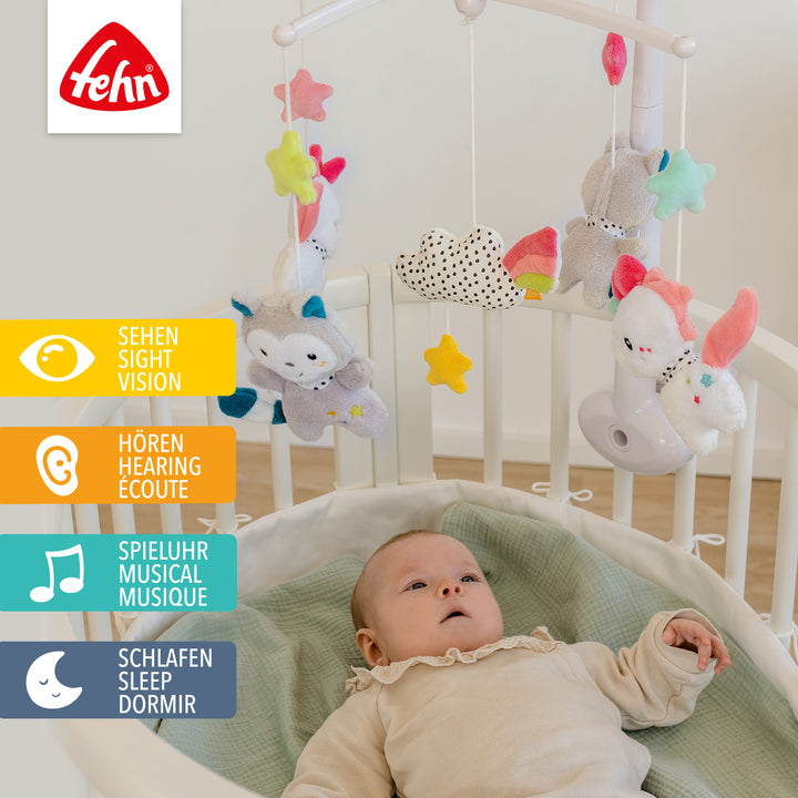 Baby Musik-Mobile Aiko &amp; Yuki mit Spieluhr