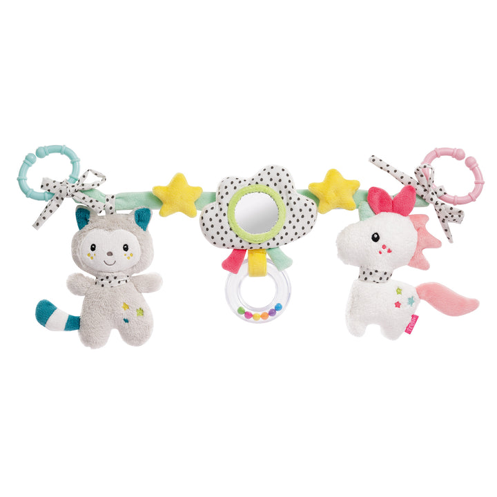 Baby Kinderwagenkette Aiko &amp; Yuki mit Spielelementen
