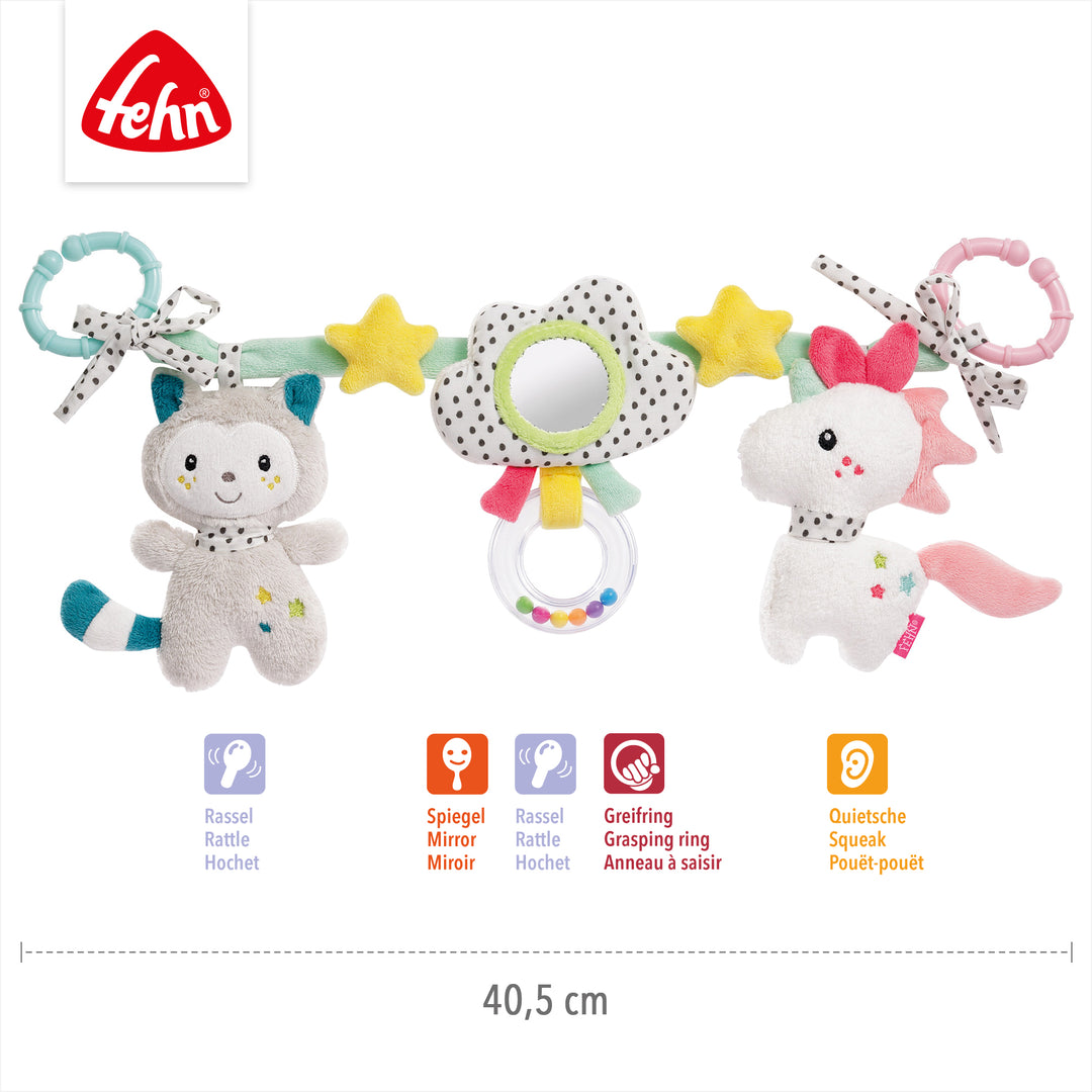 Baby Kinderwagenkette Aiko &amp; Yuki, 40,5 cm