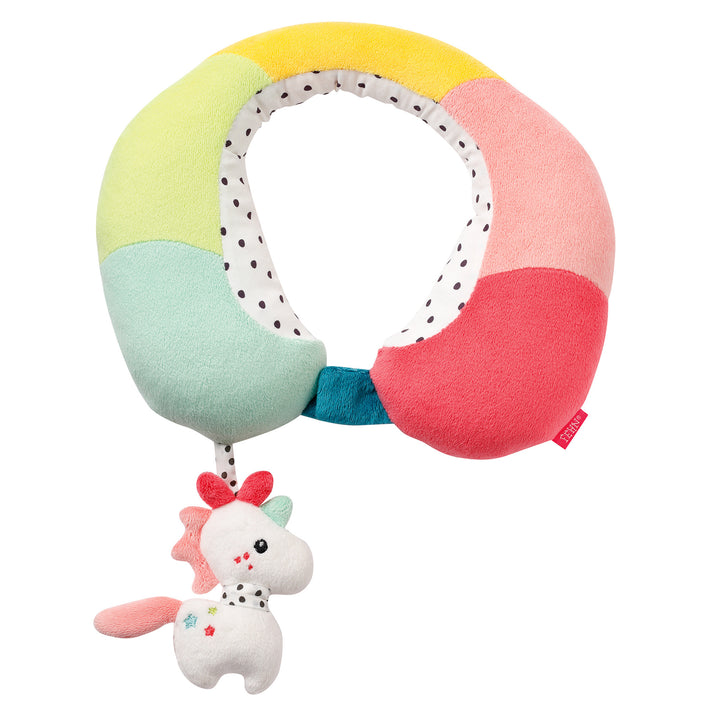 Baby Nackenstütze Einhorn mit Greifling