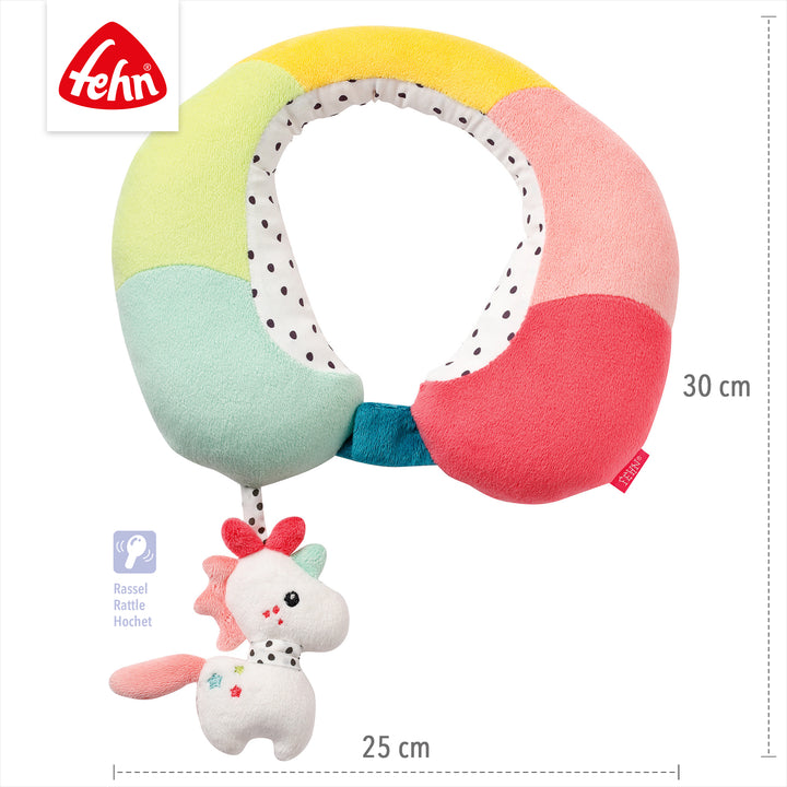 Baby Nackenstütze Einhorn, 30 x 25 cm