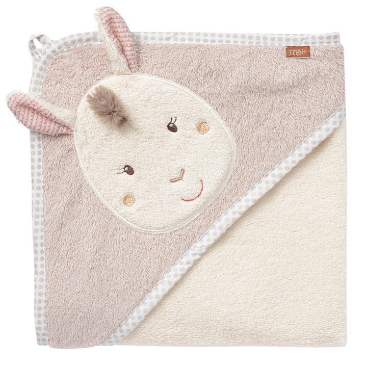 Baby Kapuzenbadetuch Lama