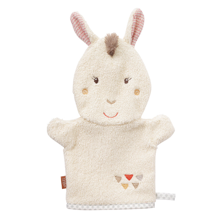 Baby Waschhandschuh Lama