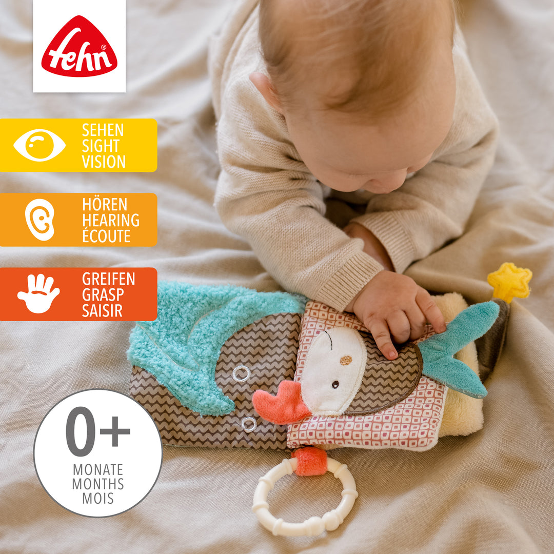 Baby entdeckt das Baby Stoffbuch Bruno