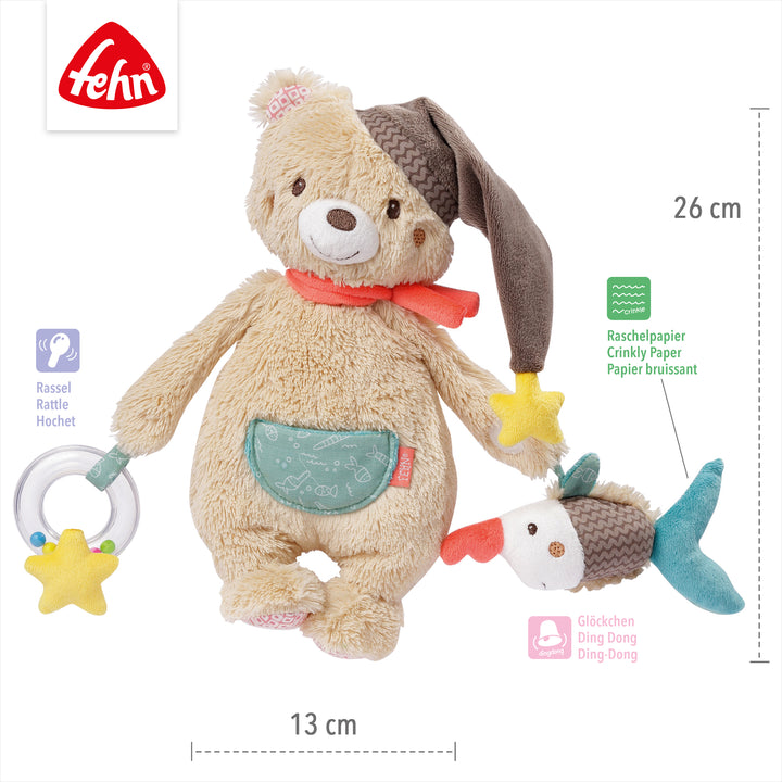 Baby Activity-Bär, 26 x 13 cm
