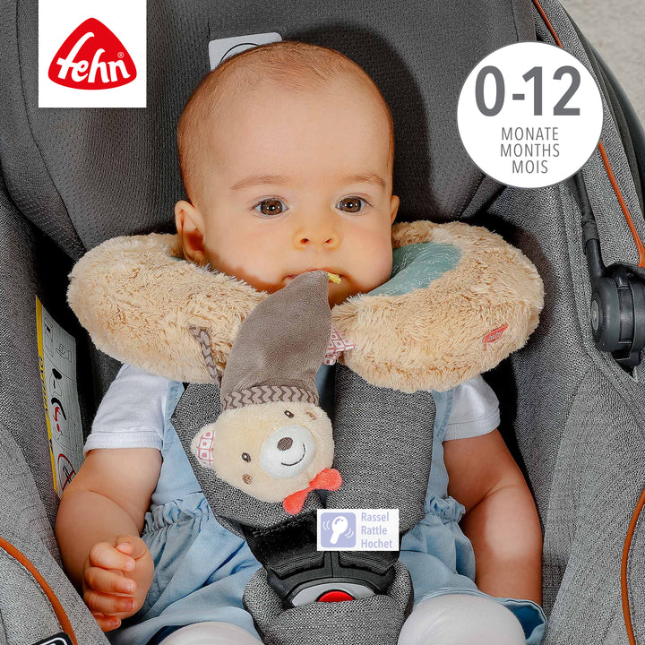 Baby Nackenstütze Bär für Babys von 0-12 Monaten
