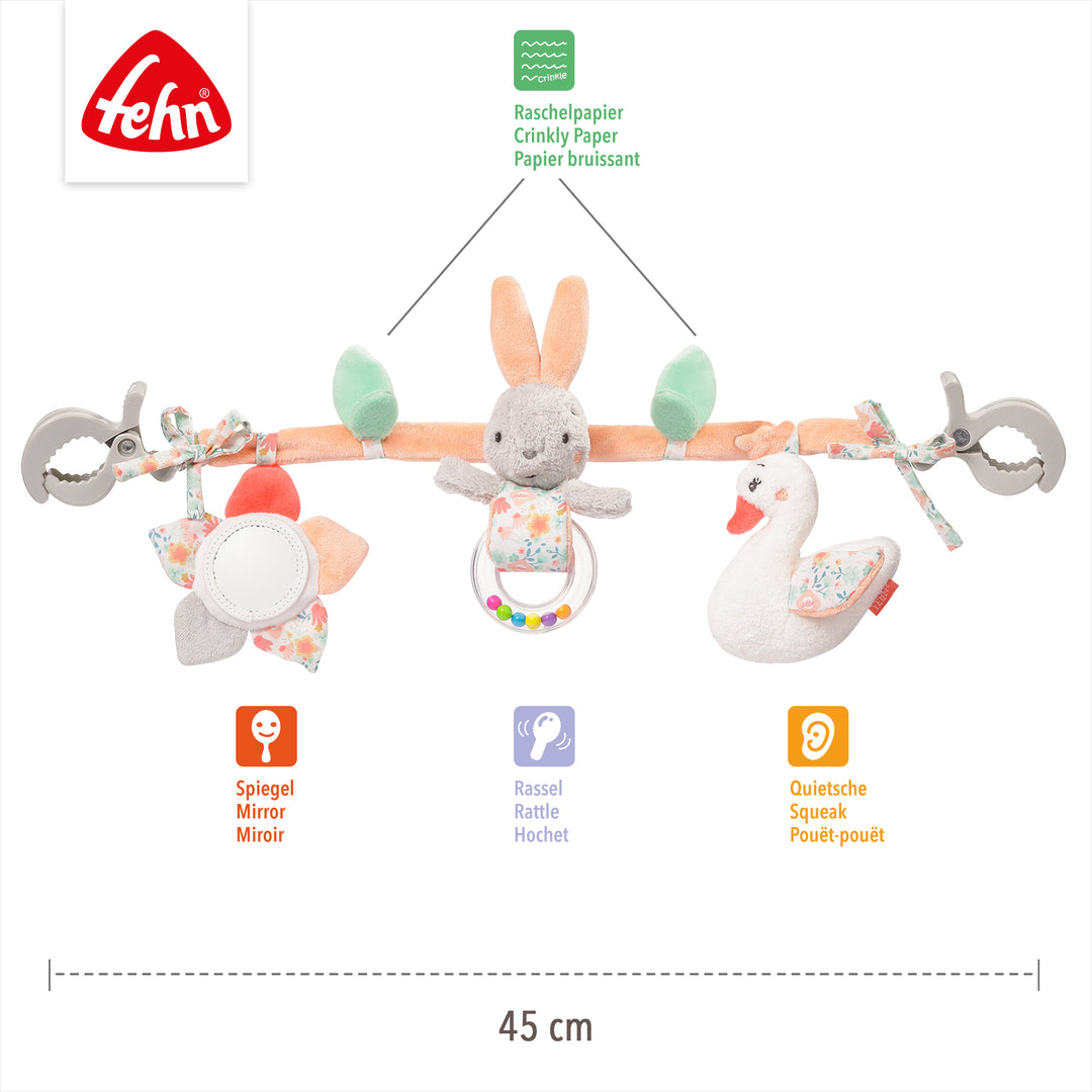 Baby Kinderwagenkette Schwanensee, 45 cm