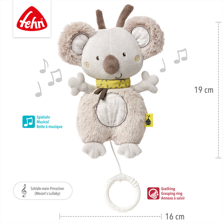 Baby Spieluhr Koala, 19 x 16 cm, mit Melodie "Mozart´s Wiegenlied"