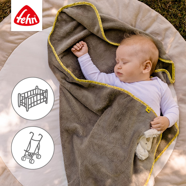 Baby Kuscheldecke Koala für Babybett und Kinderwagen