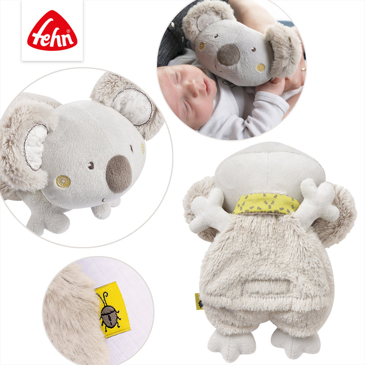 Details des Baby Wärmetier Koala mit Klettverschluss