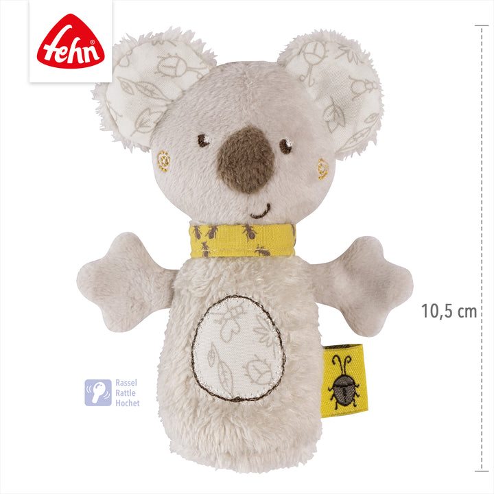 Baby Mini-Rassel Koala, 10,5 cm