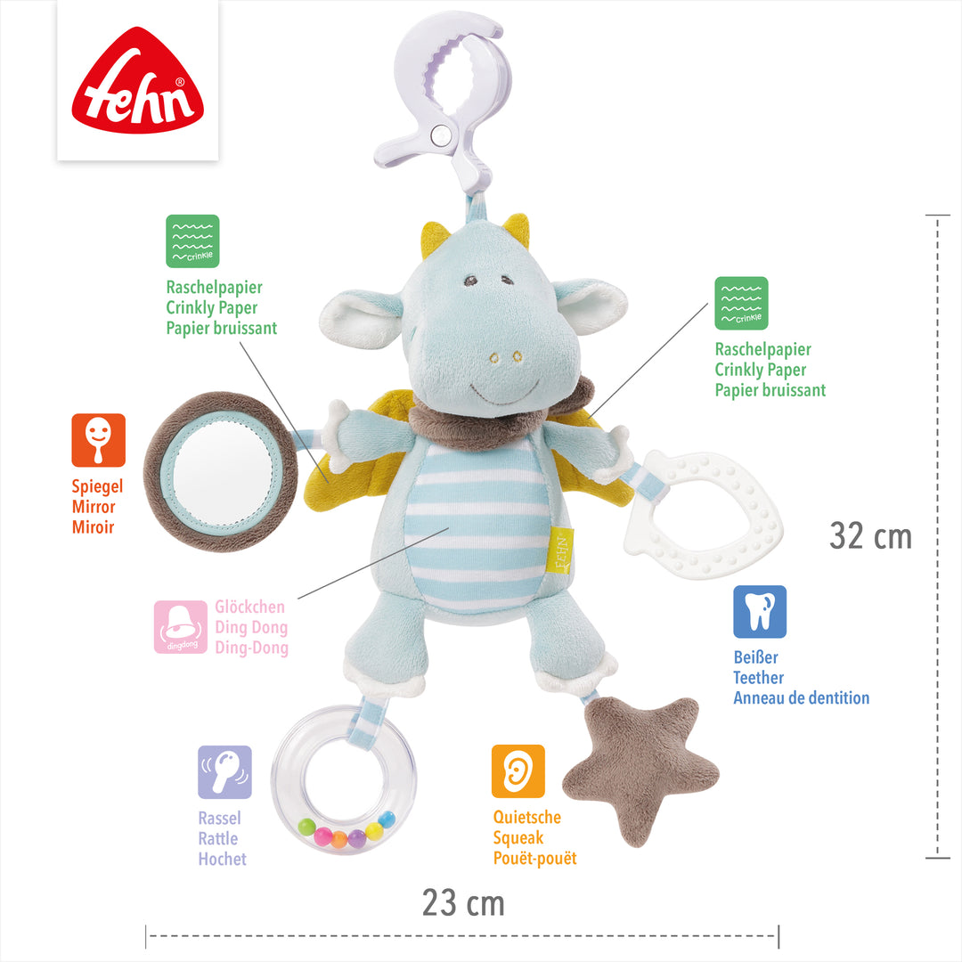 Baby Activity-Drache, 32 x 23 cm