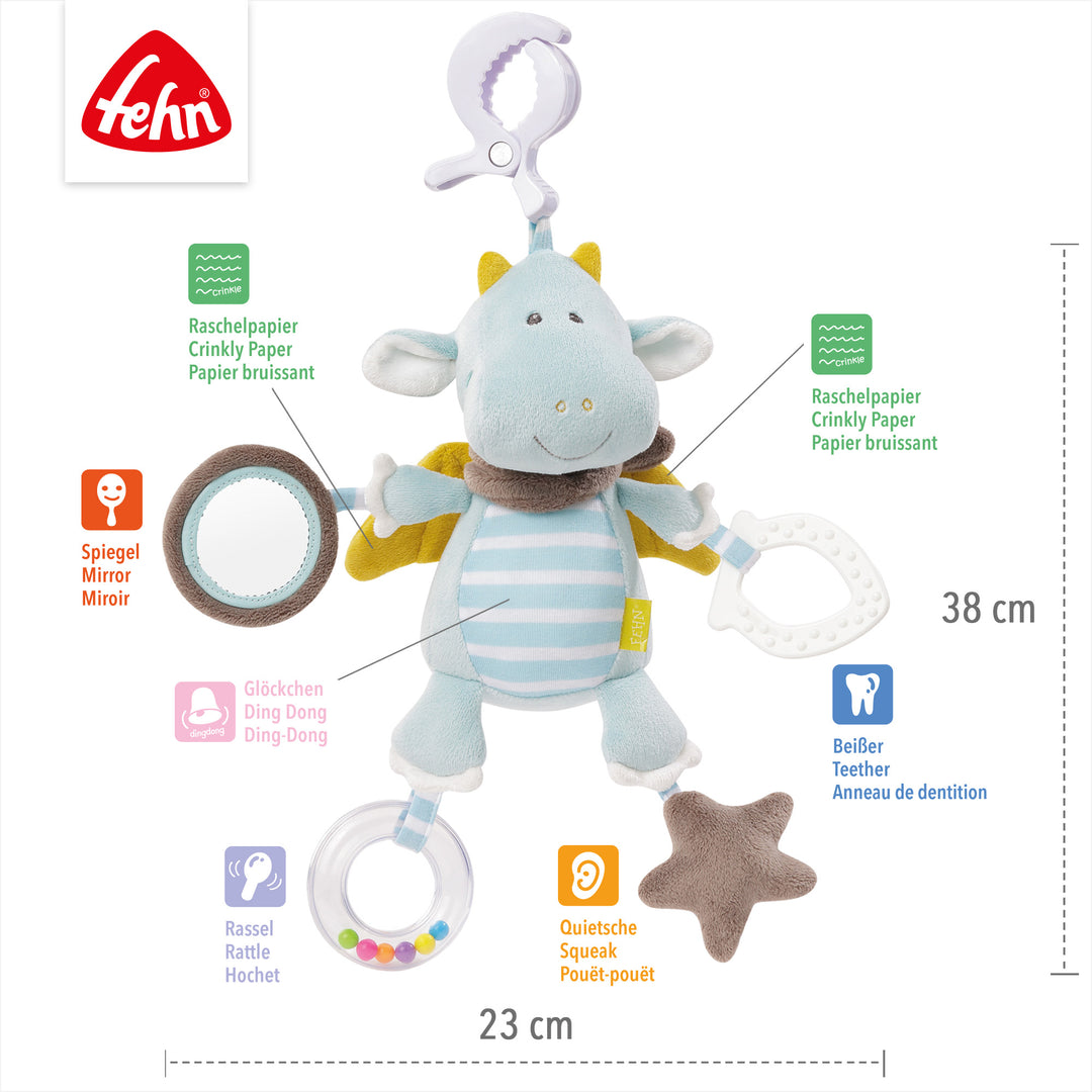 Baby Activity-Drache, 38 x 23 cm