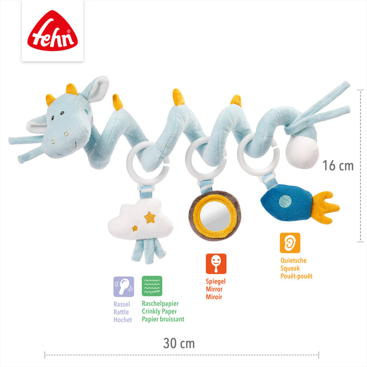 Baby Activity-Spirale Drache, 16 x 30 cm