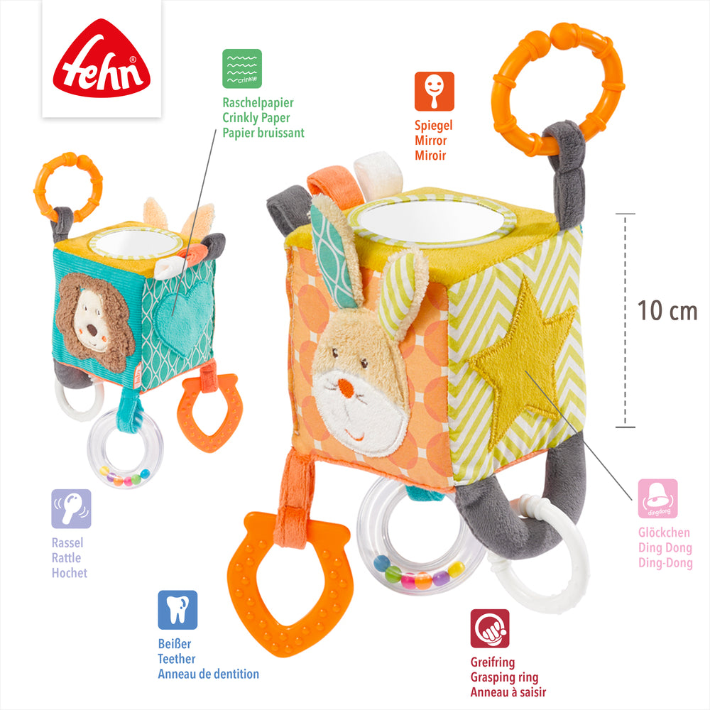 Baby Activity-Würfel Funky Friends, 10 cm