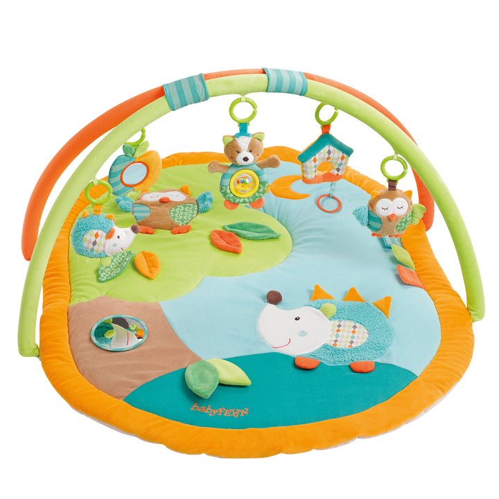 Baby 3-D-Activity-Decke Forest mit Spielelementen