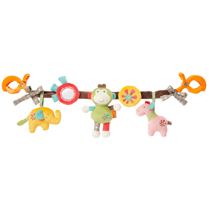 Baby Kinderwagenkette Safari mit Spielelementen