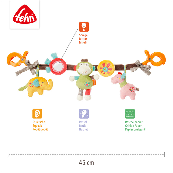 Baby Kinderwagenkette Safari, 45 cm