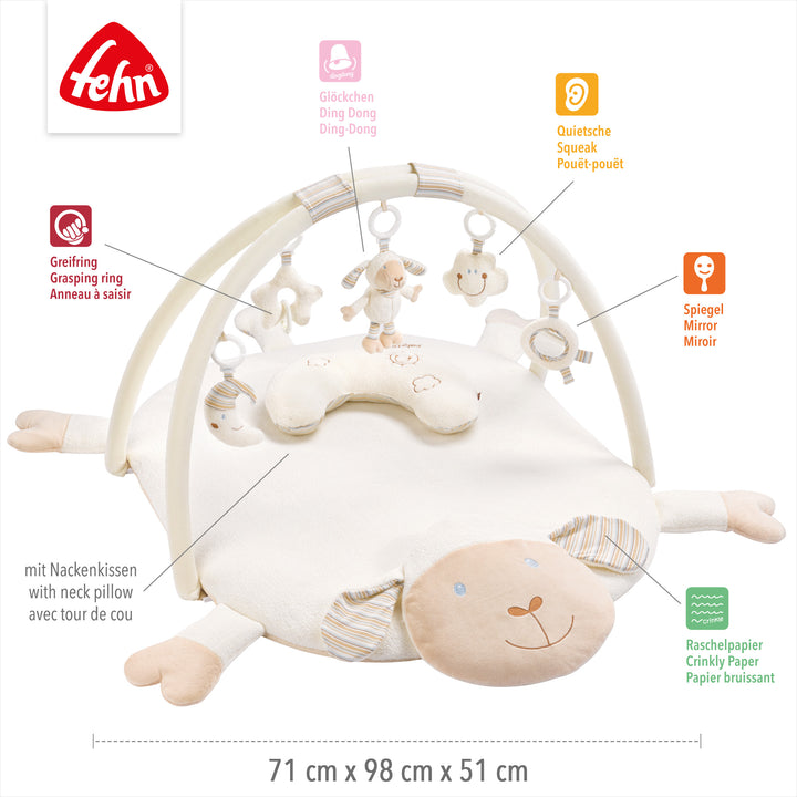 Baby 3-D-Activity-Decke Schaf, 71 x 98 x 51 cm