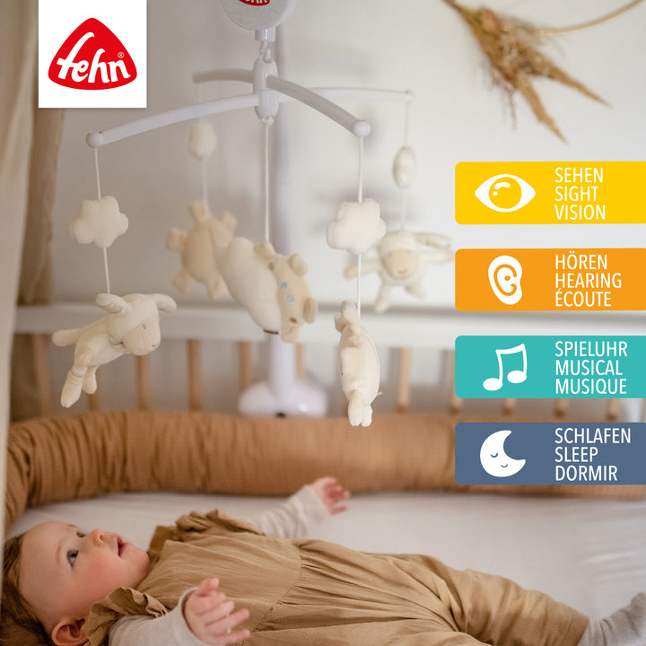 Baby Musik-Mobile Schaf mit Spieluhr