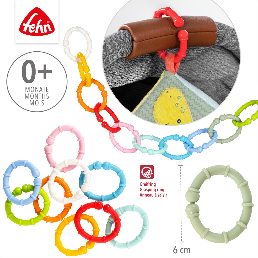 10 Befestigungsringe, Ø 6 cm, flexibel kombinierbar